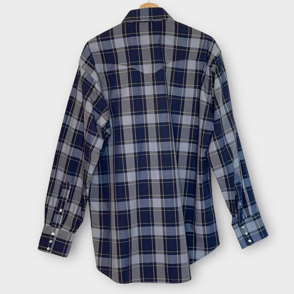 Flying R Ranchwear Western Pearl Snap Shirt Size L-XL (see measurements) - Picture 2 of 6